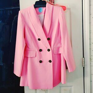 Cece Bubblegum Pink Suit Jacket